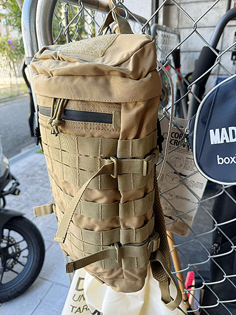 ミリタリー　GB393　モデル　ラックサック　コンパクト　リュック　9L　（コヨーテ） ■ アメリカン雑貨 アメリカ雑貨 |  | 03