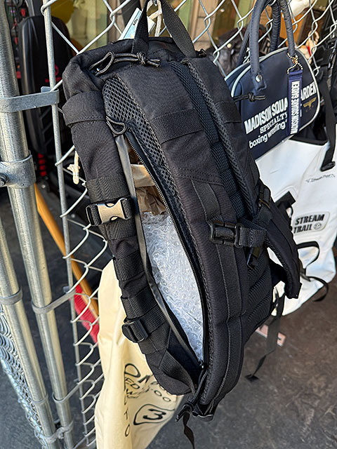 ミリタリー　GB393　モデル　ラックサック　コンパクト　リュック　9L　（ブラック） ■ アメリカン雑貨 アメリカ雑貨 |  | 05