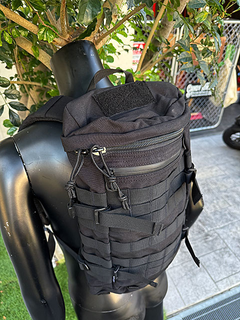 ミリタリー　GB393　モデル　ラックサック　コンパクト　リュック　9L　（ブラック） ■ アメリカン雑貨 アメリカ雑貨 |  | 10