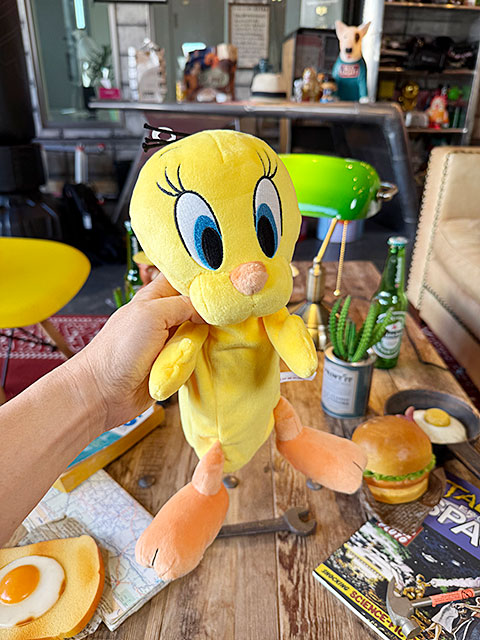 トゥイーティー　ぬいぐるみ　ペンケース　NICI　（ニキ）　ルーニートューンズ ■ アメリカ雑貨 アメリカン雑貨 |  | 06