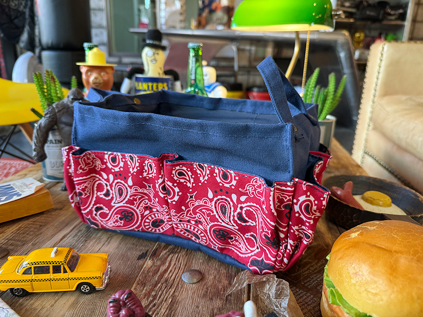 バンダナ柄　収納バスケット　小物入れ ■ アメリカン雑貨 アメリカ雑貨  爆買 |  | 02