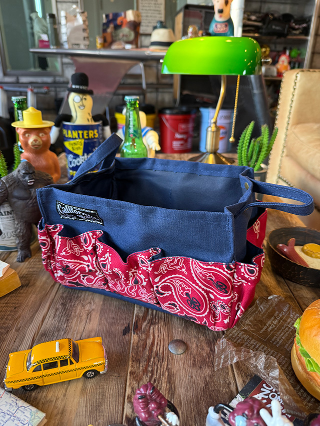 バンダナ柄　収納バスケット　小物入れ ■ アメリカン雑貨 アメリカ雑貨  爆買 |  | 05