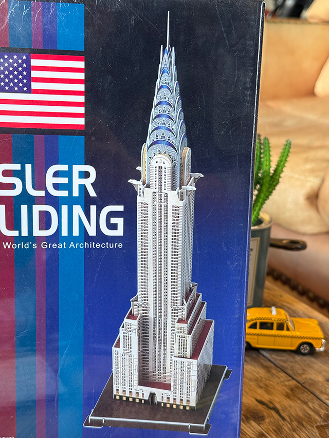 3D立体パズル　クライスラービル　70ピース　高さ50cm　ハサミやノリ不要 ■ アメリカン雑貨 アメリカ雑貨 |  | 03