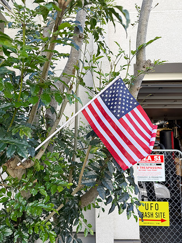 訳あり特価！　アウトレット品★　星条旗　スティックフラッグ　Lサイズ ■ アメリカン雑貨 アメリカ雑貨 | 