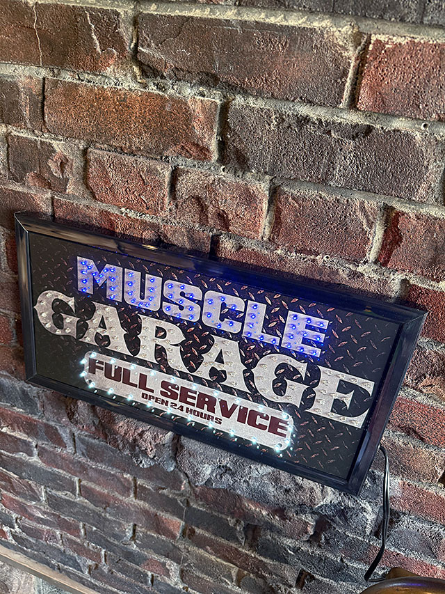 マッスルガレージ　LEDドットサイン ■ アメリカン雑貨 アメリカ雑貨 |  | 01