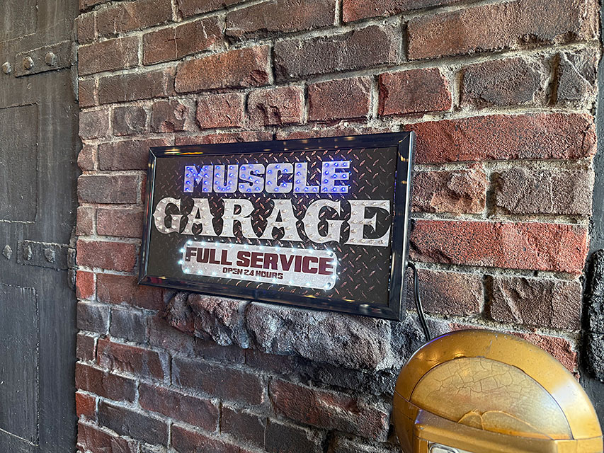 マッスルガレージ　LEDドットサイン ■ アメリカン雑貨 アメリカ雑貨 |  | 03