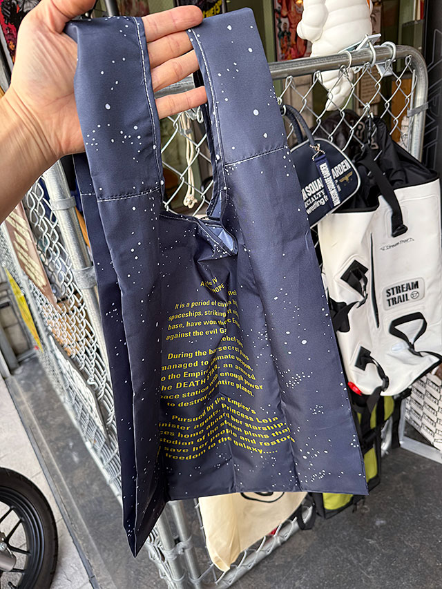 スターウォーズ　オープニングロゴ　エコバッグ ■ アメリカン雑貨 アメリカ雑貨 |  | 02