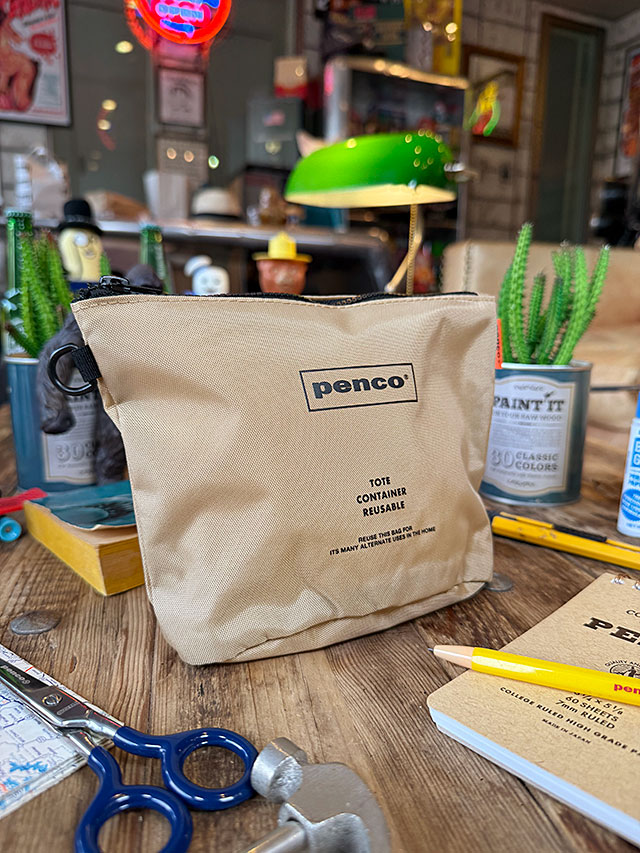 PENCO　ペンコ　バケットポーチ　（ベージュ）　収納ポーチ　トラベルポーチ　ガジェットポーチ　化粧ポーチ　HIGHTIDE　ハイタイド |  | 03