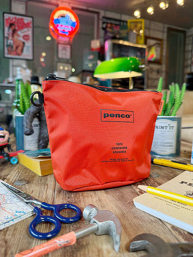 PENCO　ペンコ　バケットポーチ　（オレンジ）　収納ポーチ　トラベルポーチ　ガジェットポーチ　化粧ポーチ　HIGHTIDE　ハイタイド |  | 04