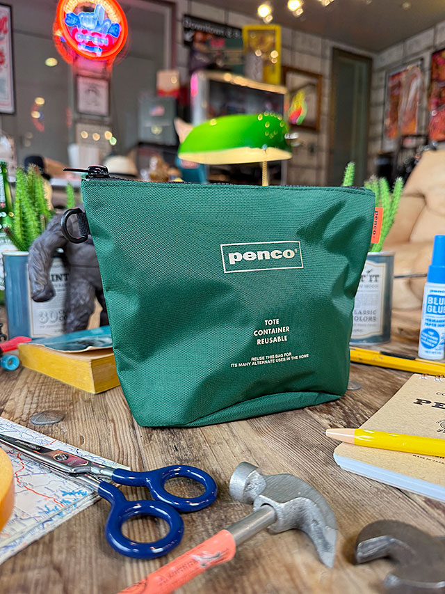 PENCO　ペンコ　バケットポーチ　（グリーン）　収納ポーチ　トラベルポーチ　ガジェットポーチ　化粧ポーチ　HIGHTIDE　ハイタイド |  | 04