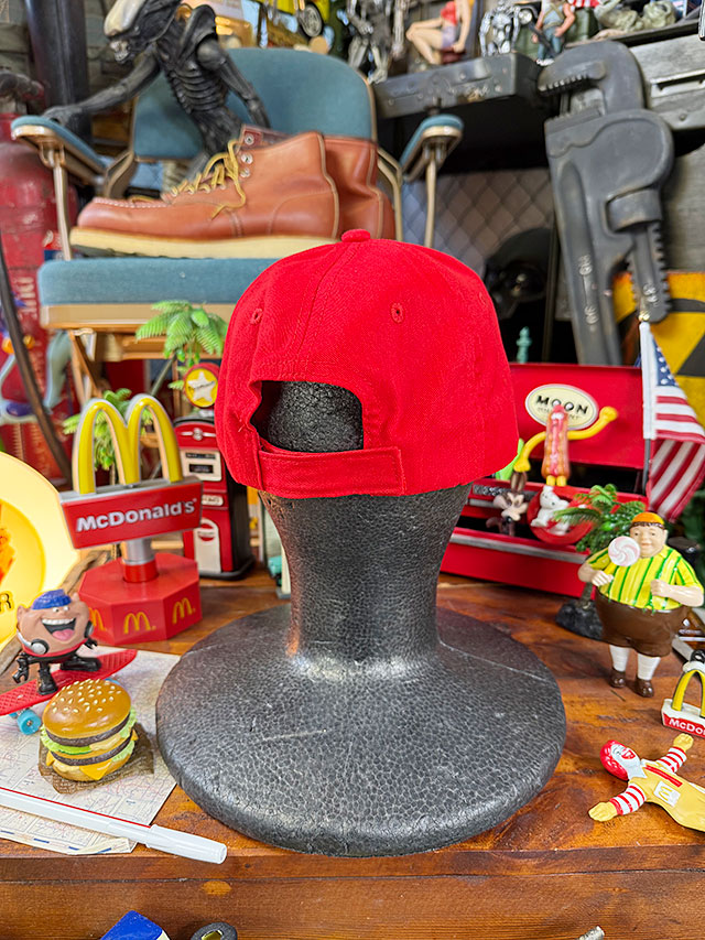 マクドナルド　クルーキャップ　Mアーチロゴ　（レッド） ■ アメリカン雑貨 アメリカ雑貨 |  | 04