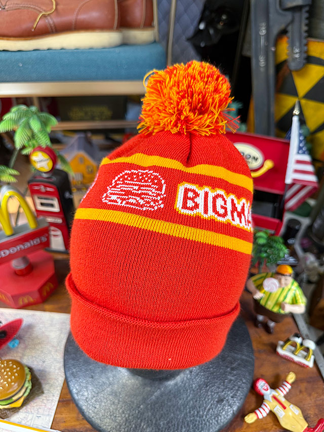 ビッグマックニット帽 マクドナルド ビッグマック オフィシャル ニットキャップ