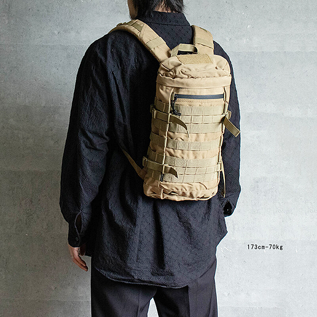 ミリタリー　GB393　モデル　ラックサック　コンパクト　リュック　9L　（コヨーテ） ■ アメリカン雑貨 アメリカ雑貨 |  | 15