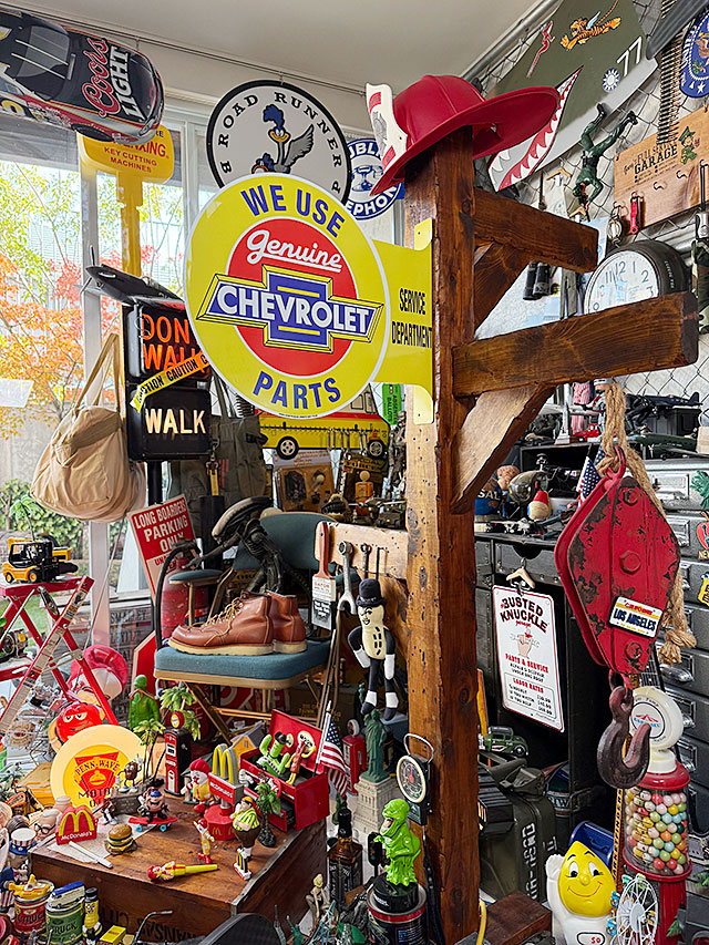 シボレー　ジェニュインパーツ　サイド看板　両面プリント　フランジメタルサイン ■ アメリカン雑貨 アメリカ雑貨 |  | 02