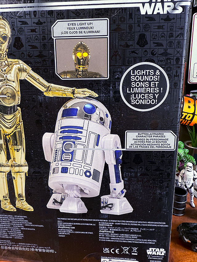 映画 スターウォーズ C-3PO＆R2-D2 トーキング アクション