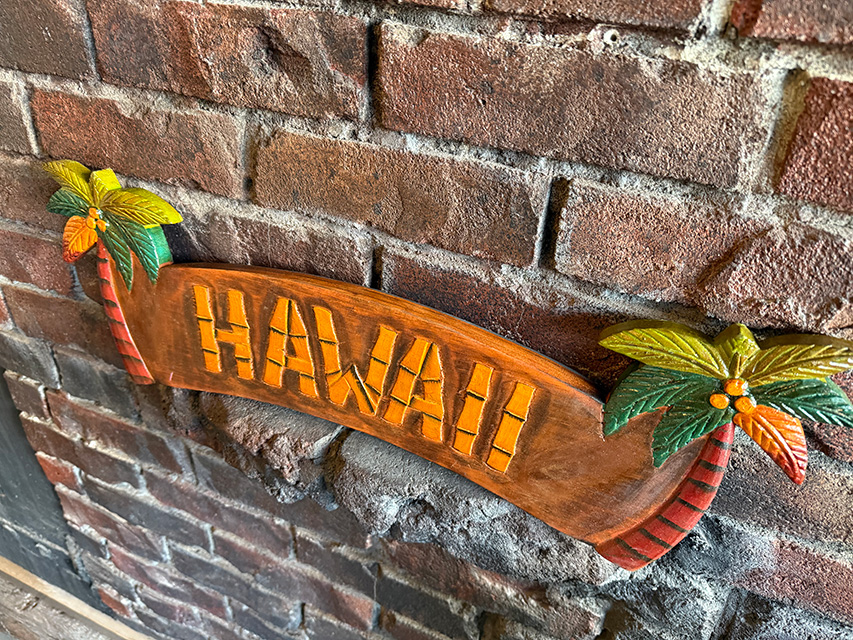 ハワイアン　パームツリー　ウッドサイン ■ アメリカン雑貨 アメリカ雑貨 |  | 01
