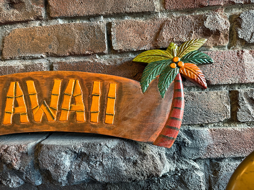 ハワイアン　パームツリー　ウッドサイン ■ アメリカン雑貨 アメリカ雑貨 |  | 03