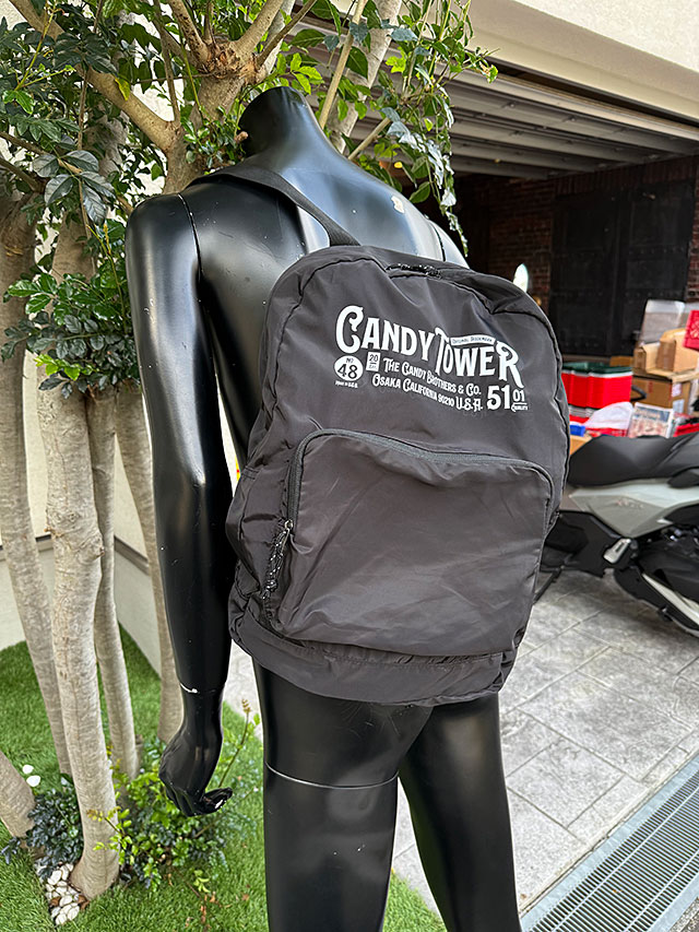 キャンディタワー　オフィシャル　折りたたみ　コンパクト　リュック ■ アメリカン雑貨 アメリカ雑貨 |  | 04