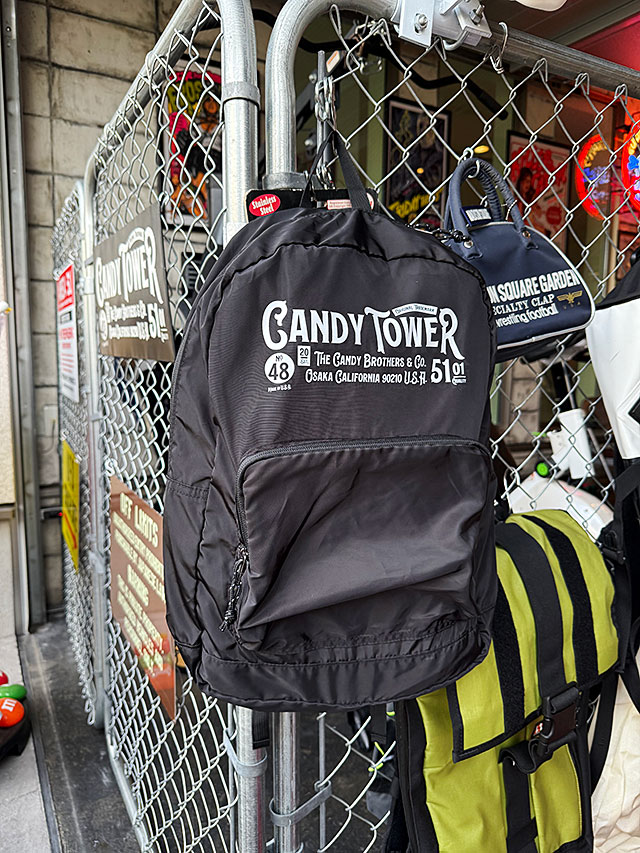 キャンディタワー　オフィシャル　折りたたみ　コンパクト　リュック ■ アメリカン雑貨 アメリカ雑貨 |  | 09