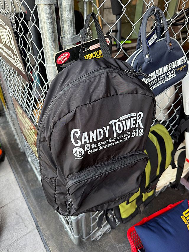 キャンディタワー　オフィシャル　折りたたみ　コンパクト　リュック ■ アメリカン雑貨 アメリカ雑貨 |  | 10