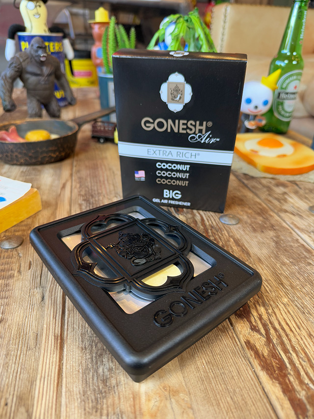 GONESH　ガーネッシュ　ココナッツ　（ビッグゲルエアーフレッシュナー） ■ アメリカン雑貨 アメリカ雑貨 | 