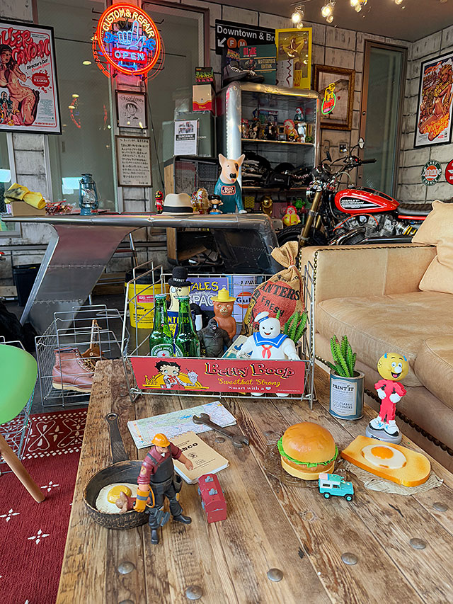 オールドアドバタイジング ワイヤーラック （ベティ・ブープ） 単品