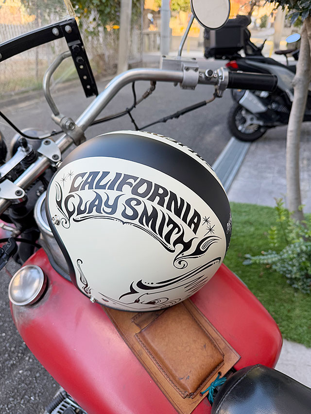 クレイスミス　ジェットヘルメット　フリーサイズ　（アイボリー）　ワイルドマン石井氏デザイン　SG規格　PSCマーク取得　全排気量対応 |  | 01