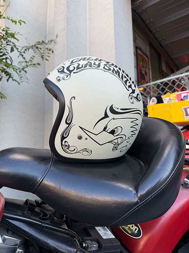 クレイスミス　ジェットヘルメット　フリーサイズ　（アイボリー）　ワイルドマン石井氏デザイン　SG規格　PSCマーク取得　全排気量対応 |  | 05