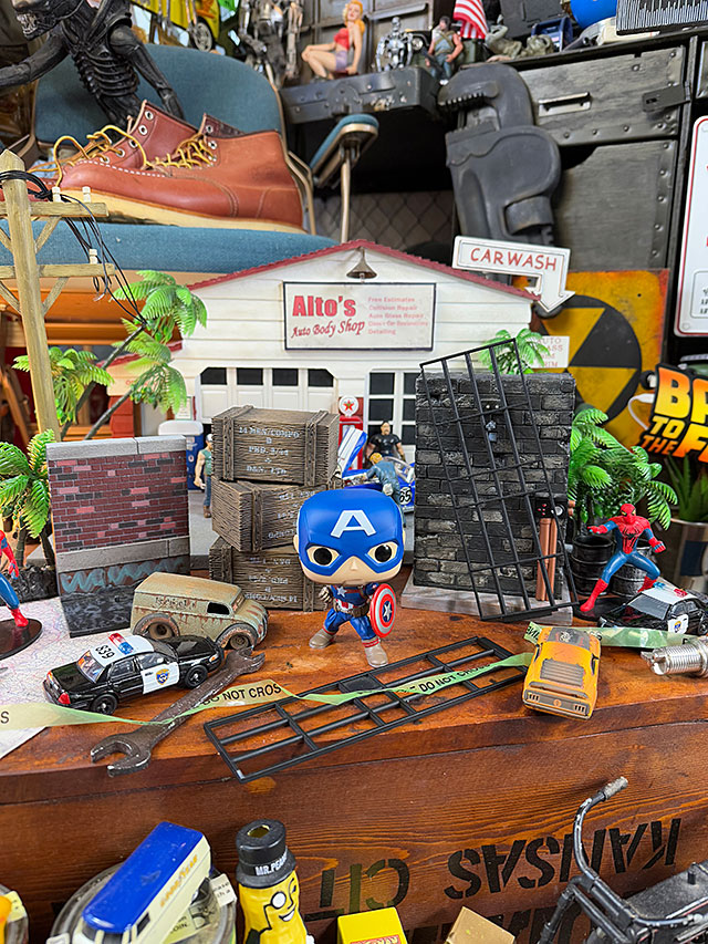 【希少】Funko キャプテンアメリカ　ボビングヘッド　人形　フィギュア ファンコポップ マーベル ニュークラシック キャプテン・アメリカ