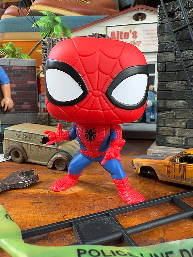 ファンコポップ マーベル スパイダーマン ボビングヘッド フィギュア