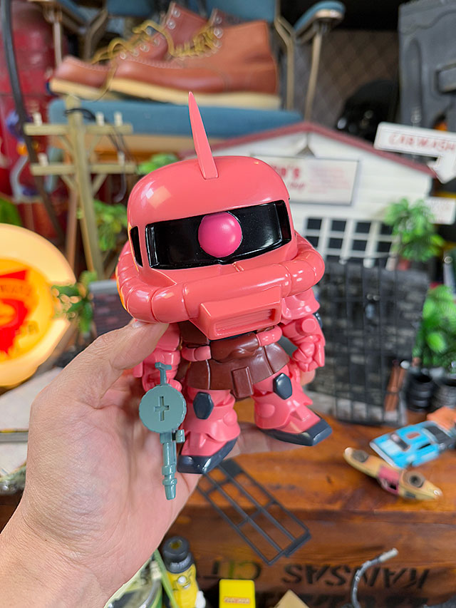 ファンコポップ 機動戦士ガンダム シャア専用ザク 6インチ フィギュア