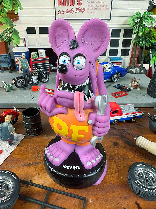 RAT FINK（ラットフィンク） ファンコ ガレージ ボビングヘッド