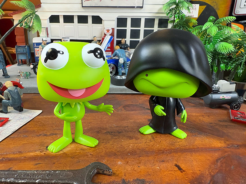 ファンコポップ マペッツ カーミット ＆ コンスタンティン フィギュア