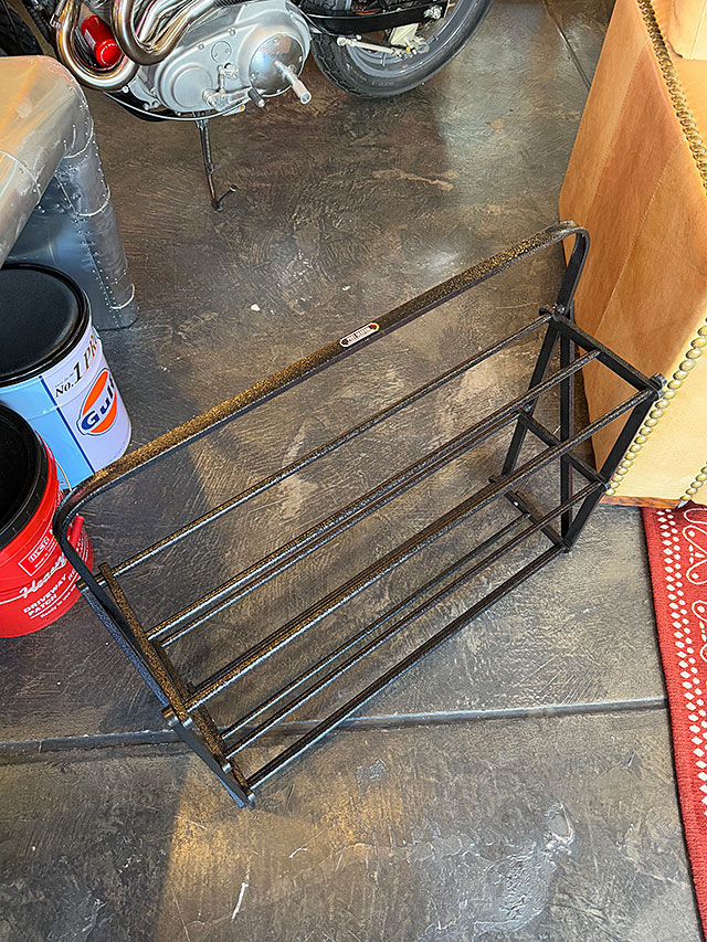 ポストジェネラル　フォルダブル　シューズラック　ハンマートン　（ブラック）　　折り畳み式　靴置き ■ アメリカン雑貨 アメリカ雑貨 |  | 08