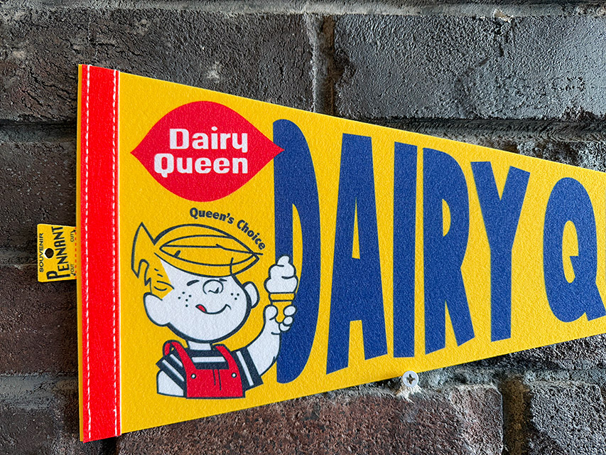 アドバタイジングキャラクター　ペナント　（デイリークイーン） ■ アメリカン雑貨 アメリカ雑貨 |  | 01