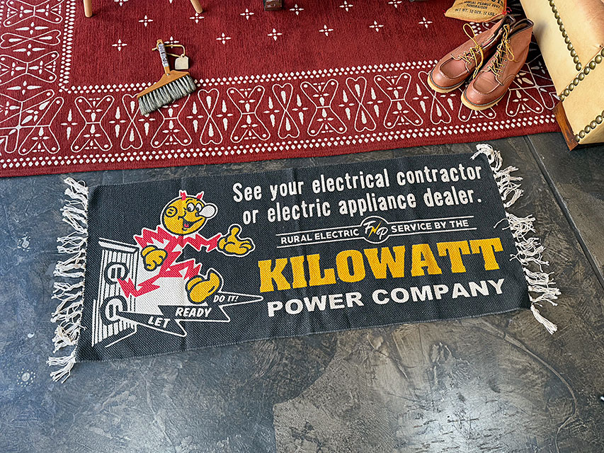 レディキロワット コットンマット 120cm ロングサイズ （KILOWATT