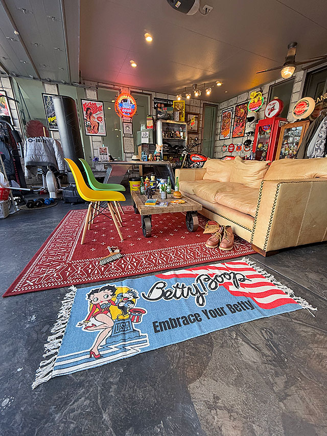 ベティ・ブープ　コットンマット　120cm　ロングサイズ　（Embrace Your Betty） ■ アメリカン雑貨 アメリカ雑貨 |  | 04