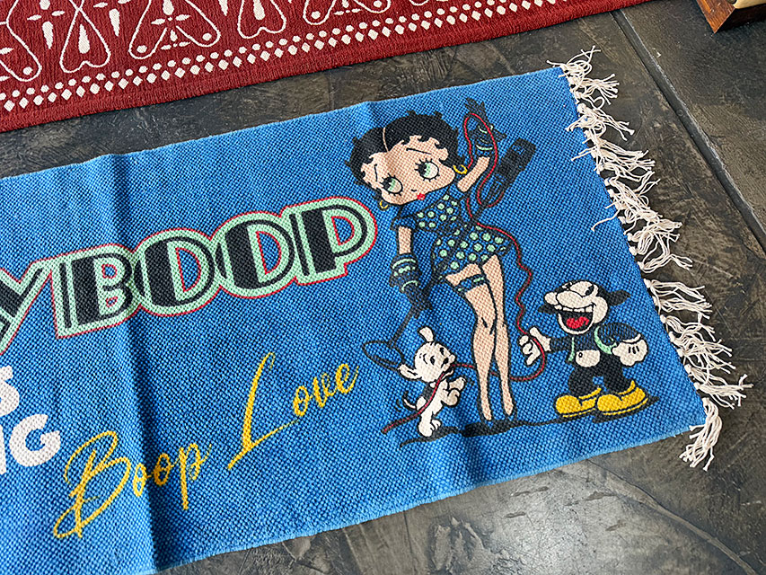 ベティ・ブープ　コットンマット　120cm　ロングサイズ　（ATTITUDE IS EVERYTHING） ■ アメリカン雑貨 アメリカ雑貨 |  | 01