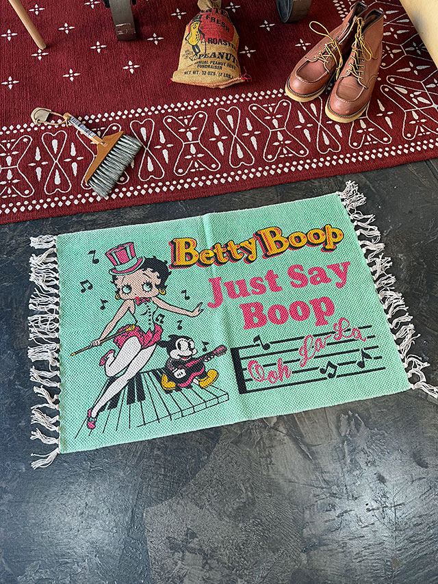 ベティ・ブープ　コットンマット　70cm　レギュラーサイズ　（Just Say Boop） ■ アメリカン雑貨 アメリカ雑貨 | 