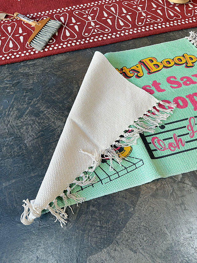 ベティ・ブープ　コットンマット　70cm　レギュラーサイズ　（Just Say Boop） ■ アメリカン雑貨 アメリカ雑貨 |  | 03