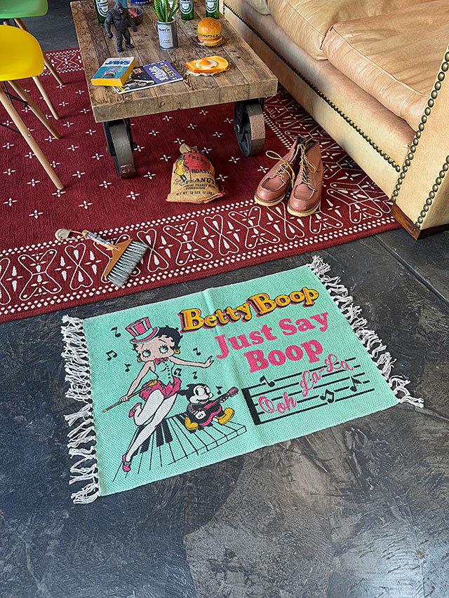 ベティ・ブープ　コットンマット　70cm　レギュラーサイズ　（Just Say Boop） ■ アメリカン雑貨 アメリカ雑貨 |  | 05