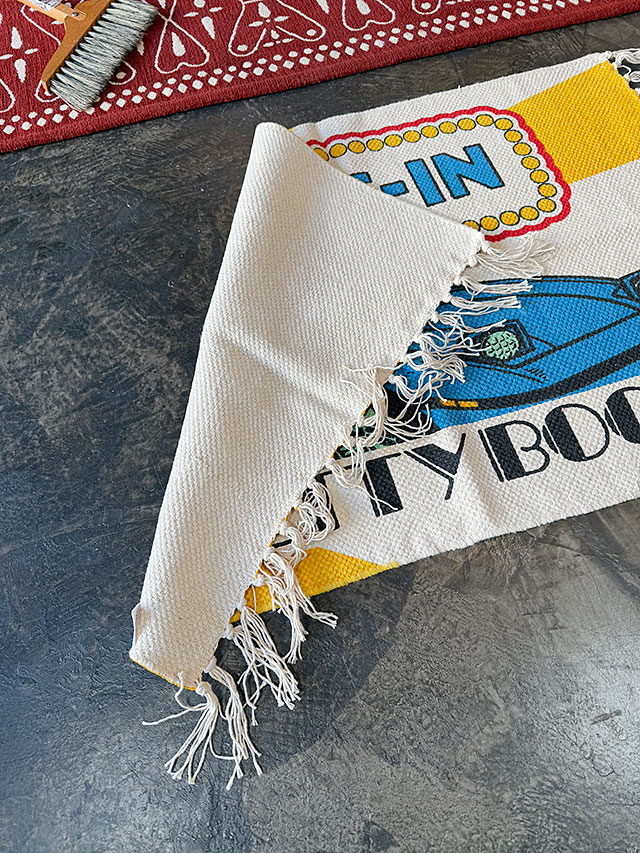 ベティ・ブープ　コットンマット　70cm　レギュラーサイズ　（DRIVE-IN） ■ アメリカン雑貨 アメリカ雑貨 |  | 03