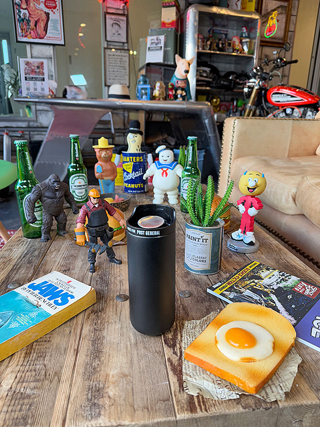 ポストジェネラル　フリップリッド　タンブラー　250ml　（ブラック）　ステンレス　二重構造　保温＆保冷 爆買 |  | 02