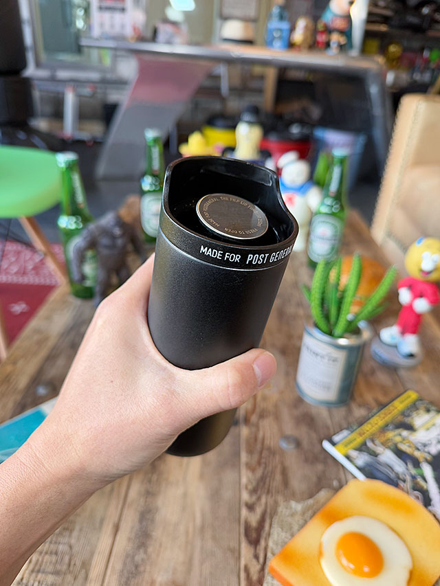 ポストジェネラル　フリップリッド　タンブラー　250ml　（ブラック）　ステンレス　二重構造　保温＆保冷 爆買 |  | 03