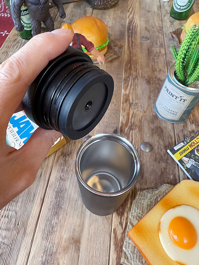 ポストジェネラル　フリップリッド　タンブラー　250ml　（ブラック）　ステンレス　二重構造　保温＆保冷 爆買 |  | 05