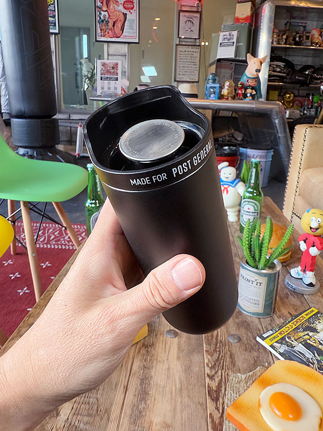 ポストジェネラル　フリップリッド　タンブラー　250ml　（ブラック）　ステンレス　二重構造　保温＆保冷 爆買 |  | 06