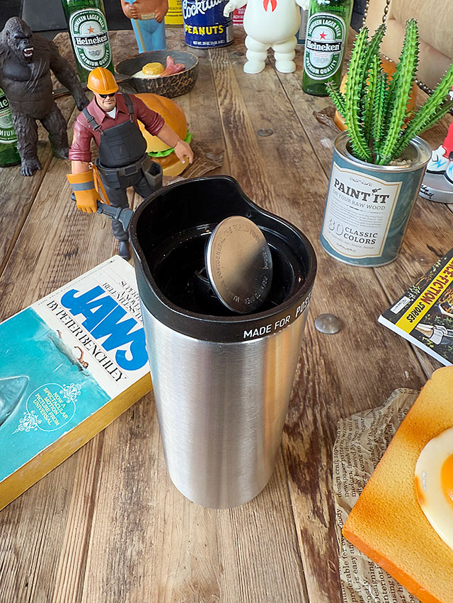 ポストジェネラル　フリップリッド　タンブラー　250ml　（シルバー）　ステンレス　二重構造　保温＆保冷 ■ アメリカン雑貨 |  | 04