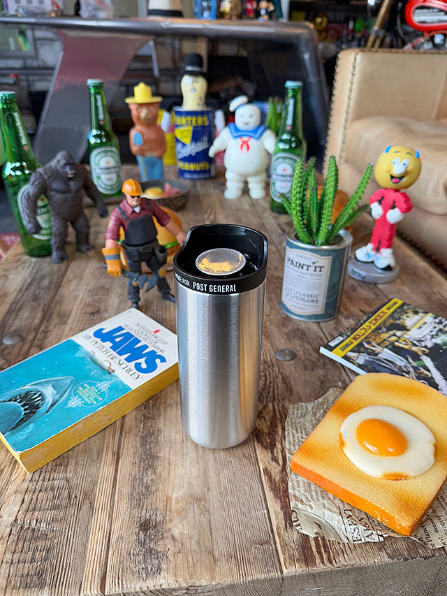 ポストジェネラル　フリップリッド　タンブラー　250ml　（シルバー）　ステンレス　二重構造　保温＆保冷 ■ アメリカン雑貨 |  | 07