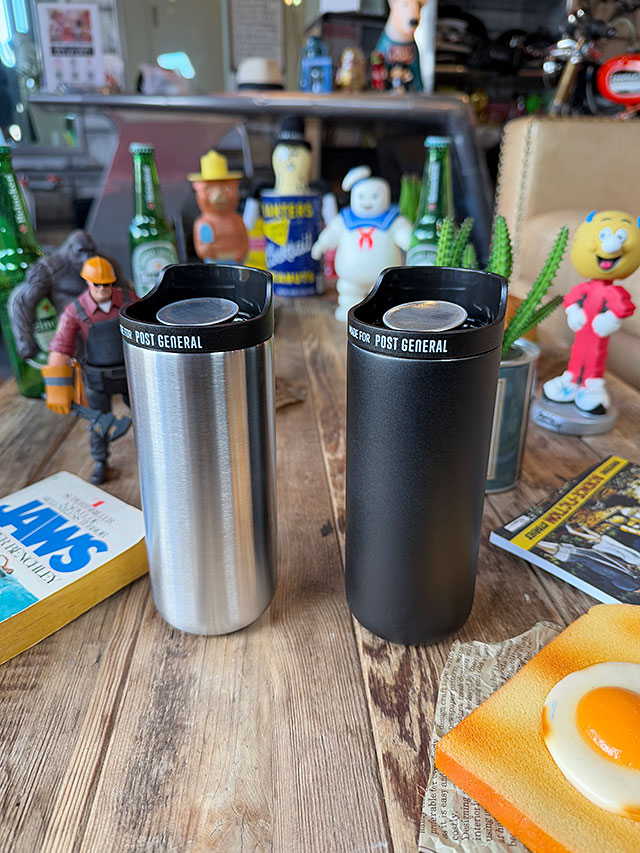 ポストジェネラル　フリップリッド　タンブラー　250ml　（シルバー）　ステンレス　二重構造　保温＆保冷 ■ アメリカン雑貨 |  | 08