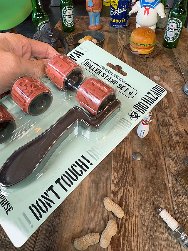 ミリタリー　ステンシル　ローラースタンプ　（Aタイプ）　コロコロスタンプ　ハンコ ■ アメリカン雑貨 アメリカ雑貨 |  | 02